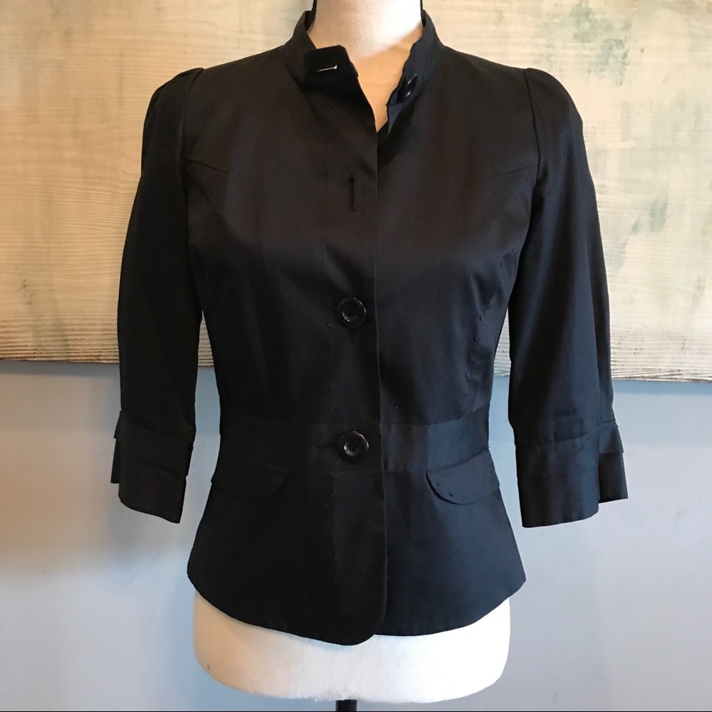 Nordstrom Halogen 3/4 Sleeve Tailored Blazer NWOT